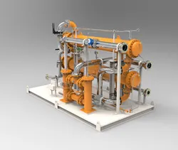 SHELL TYPE LUBRIACATION OIL PLANT