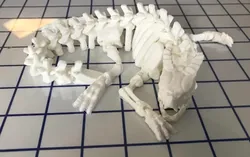 skeleton dragon