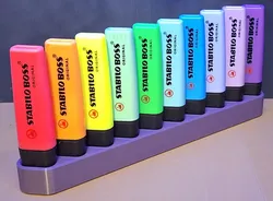 Stabilo Boss Highlighter Stand 4x 6x 10x