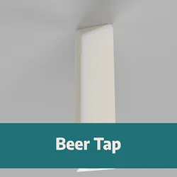 Triangular Beer Tap