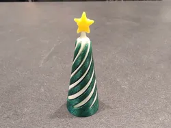 Vase Mode Compatible Inner Part of Twistmas Tree - Spiral Fidget Christmas Tree