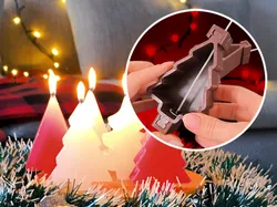 Xmas Tree Candle Molds