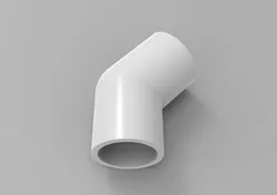 135 degree pipe fitting