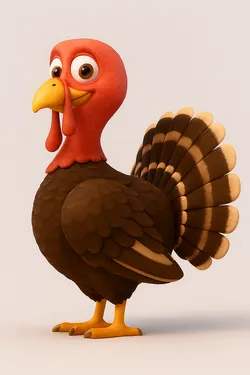 Animated Turkey