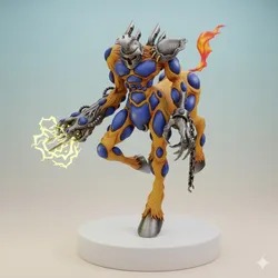 Centalmon Digimon Creature Model