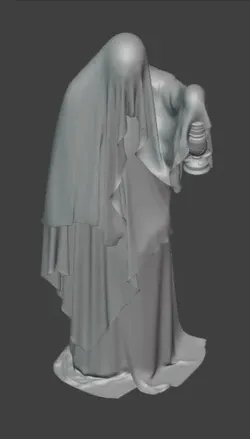 Characters & Creatures STL Download - Reaper Monster Statueby Yuriy