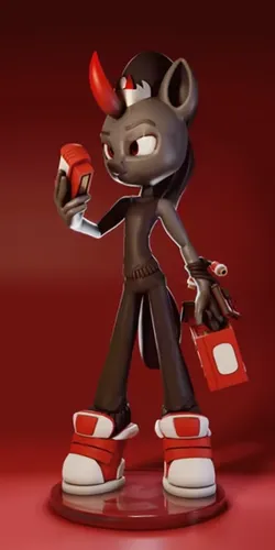 Characters & Creatures STL Download - Sombra "Chibi" | My Little Ponyby Gray World Corporation