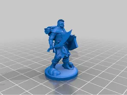 Dakor (28mm Half-Orc Cleric)