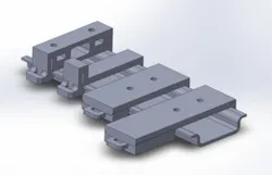 Din rail fixtures