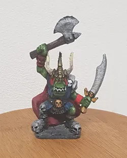 Gorgut Orc Warboss (WHQ) Proxy