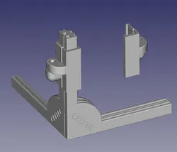 Hinges for Simple modular Enclosure / Door