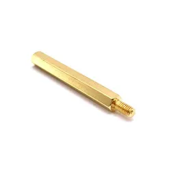 M3 x 35mm + 6mm Male Female Thread Brass Hex Standoff Spacer Screws PCB Pillar