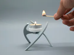 Modern Candle Holder - longer holder
