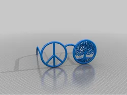 peace  .-a purely visual point of view   glasses
