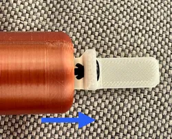 Plastic rivet remover thimble