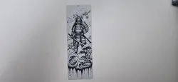Samurai Warrior Japanese Art Bookmark