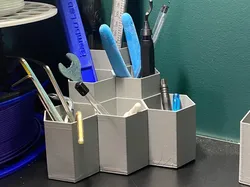 soporte de herramientas hexagonal - Modelo de impresión 3D gratuito