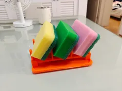 Soporte para estropajos de cocina - Modelo de impresión 3D gratuito