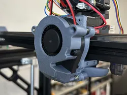 Split Twin 5015 Part Cooling Fan Mount for Mercury One.1 / EVA 2