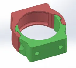 Tube Clamp Mount (Parametric)