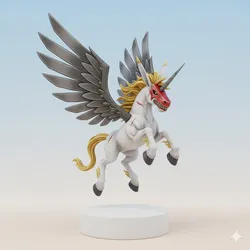 Unimon Digimon Creature Model