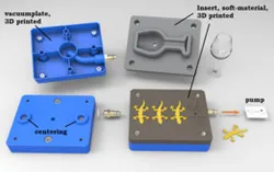 Vacuum clamping plate