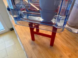 Zero water filter stand