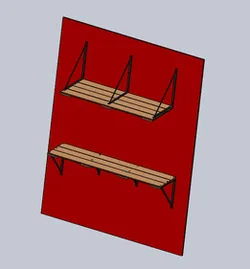 Bar and Microwave Rack
