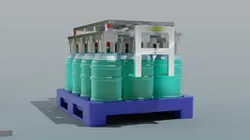 Carboy Automation Mechanısm, Bottle filling machine (Please watch the Videos)
