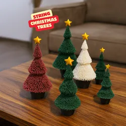 CHRISTMAS TREE / STRING CHRISTMAS TREE / CHRISTMAS DECOR / HOMEDECOR
