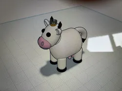 Cow with Crown