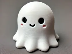 Cute 3D Ghost for Halloween