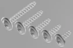 DIN 968C Opel pan head tapping screws with collar 4,2x13-32