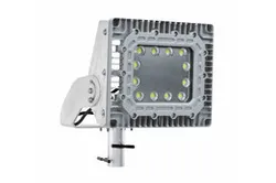 Explosion Proof 150 Watt Adjustable Pole Top Slip Fit Mount LED Light Fixture -140°-Slip Fitter Yoke