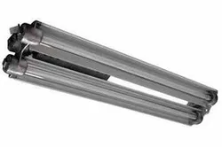 Explosion Proof Emergency LED light - 4 foot 2 lamp - Backup Ballast - Class 1 & 2 LED Light