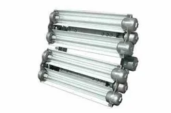 Explosion Proof Fluorescent Lights w/ Emergency Battery Backup - 2 foot 4 Lamp - Multi-Volatge