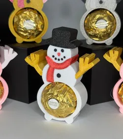 Ferrero Rocher Snowman