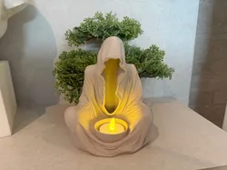 Hooded Void Candle Holder