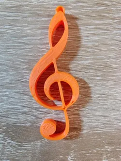 houslový klíč - violin key