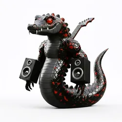 Hybrid Creature - Rockaconda