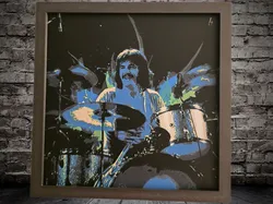 John Bonham - Led Zepplin - 200x200 - Modelo de impresión 3D gratuito