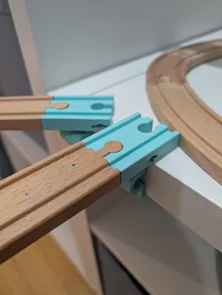 Kallax support for Brio, Ikea, Lidl wooden train tracks