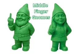 Middle Finger Garden Gnomes