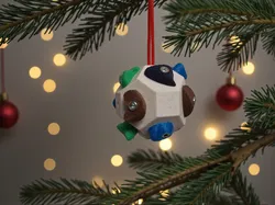 Mini Boulder Christmas Ball