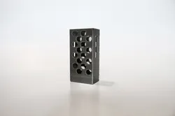 Pen Holder with Circle and Square Holes