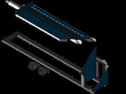 Pneumatic welding table