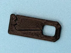 Robust Zipper pull replacement (Ratchet) — Remix with more clearance