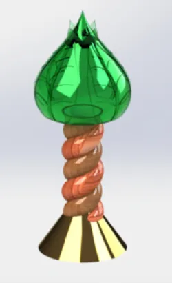 Rose Lamp