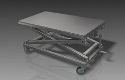 Scissor lift table