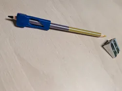 Sharpening pencil grip